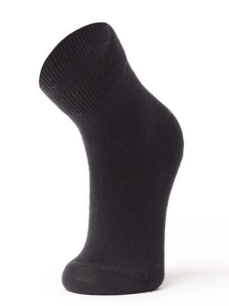 Термоноски детские шерстяные серии MERINO WOOL, цвет черный, фото 3