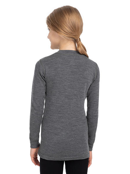 Термофутболка детская для девочек серии SOFT. Знак Woolmark, фото 3