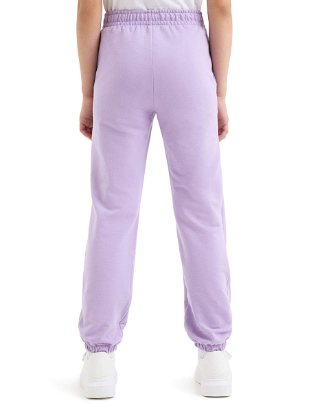 Брюки-джоггеры подростковые серии Cotton, цвет лаванда, фото 3