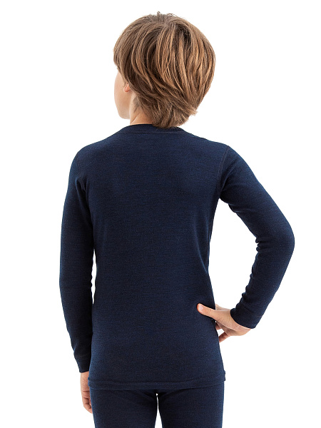 Термофутболка для мальчиков - подростков серии SOFT TEENS, цвет синий, фото 4
