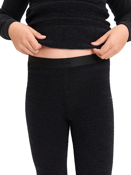 Термобелье кальсоны для мальчиков-подростков серии "-60°C", цвет антрацит, фото 3