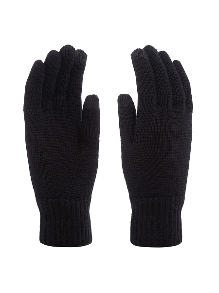 Перчатки мужские сенсорные, цвет черный, фото 1