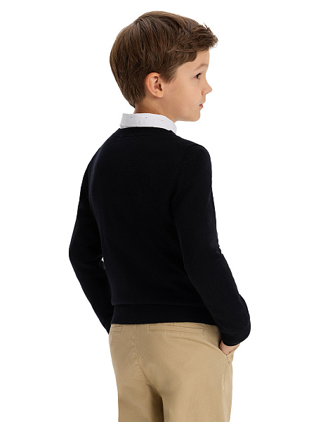 Джемпер CashTouch детский для мальчиков, цвет черный, фото 2