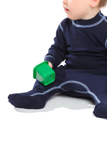 Ползунки детские серии SOFT, цвет синий, фото 3