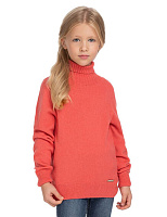 Cвитер Cashmere&Merino blend детский Коралловый меланж