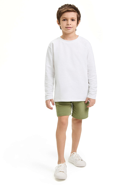 Лонгслив ORGANOMICA Cotton, цвет белый, фото 2