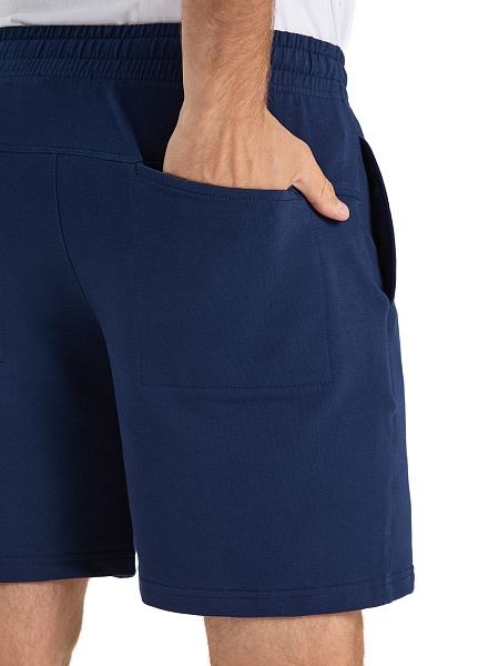 Шорты Cotton ORGANOMICA мужские укороченные, цвет темно-синий, фото 5
