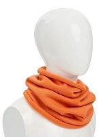 Теплый снуд из шерсти мериносов для мальчиков Мандарин