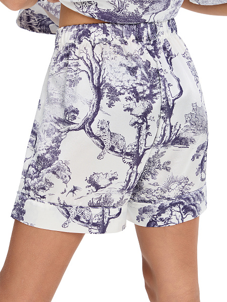 Комплект для девочки SILK (жакет+шорты), цвет принт светлый toile de jouy, цвет принт светлый toile de jouy, фото 5