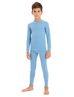 SOFT Комплект термобелья для мальчиков Голубой пепельный