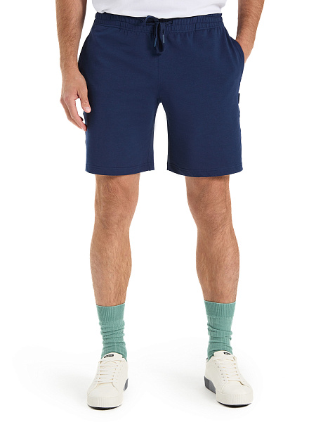 Шорты Cotton ORGANOMICA мужские укороченные, цвет темно-синий, фото 2