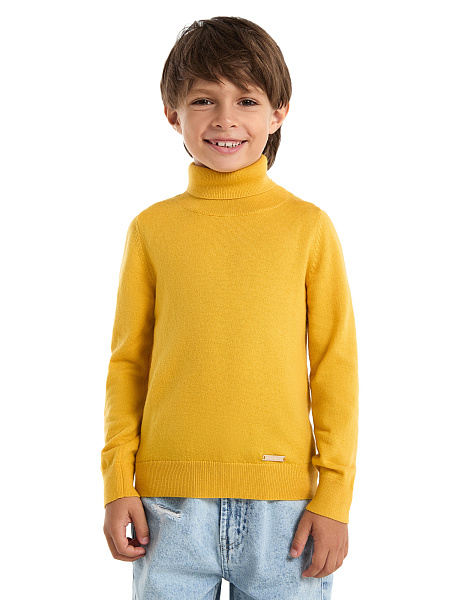 Свитер Cash Touch детский для мальчиков, цвет манго, фото 1