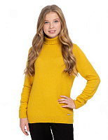 Cвитер Cashmere&Merino blend подростковый Горчичный