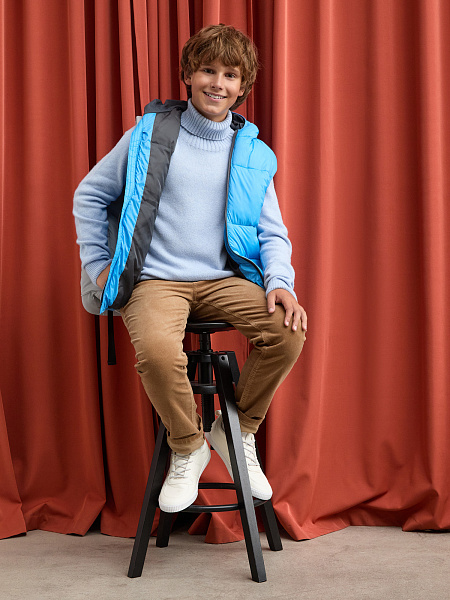 Cвитер Cashmere&Merino blend подростковый для мальчиков, фото 6