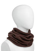 Теплый снуд из шерсти мериносов Шоколад