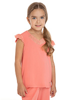 Топ серии Bamboo для девочки-подростка Коралловый