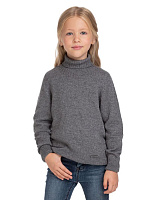 Cвитер Cashmere&Merino blend детский Серый меланж