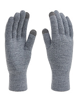 Перчатки детские сенсорные Серый меланж