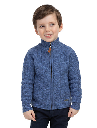 Кофта на молнии Super Fine Merino Wool, фото 1