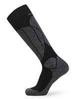 Термоноски мужские ВЫСОКИЕ серии SPORT WOOL Черный+антрацит