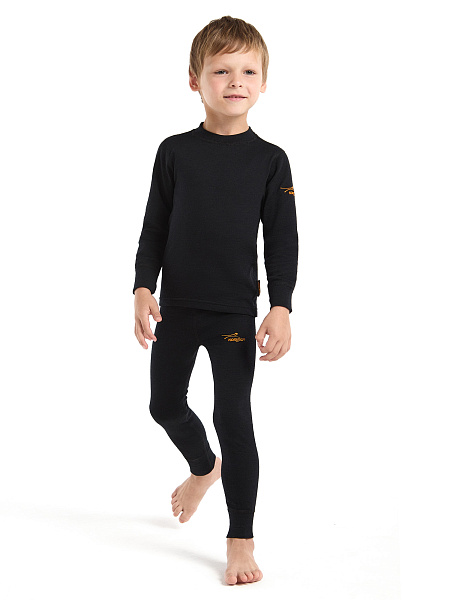 Термофутболка для мальчиков с длинным рукавом серии ACTIVE KIDS, двухслойное термобелье, фото 3