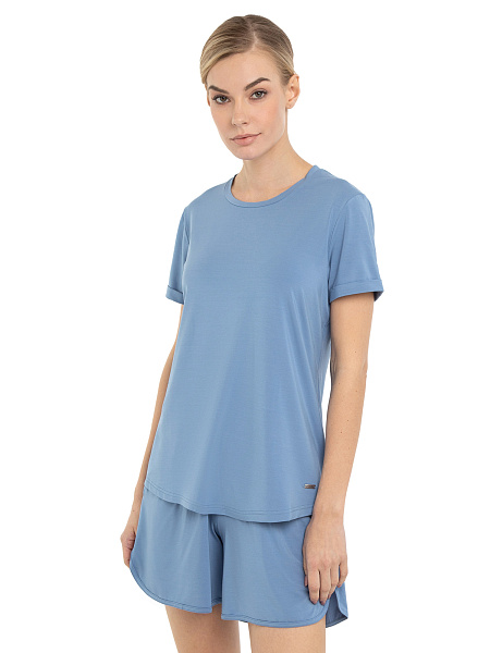 Футболка женская серии Bamboo, цвет лаванда, фото 1