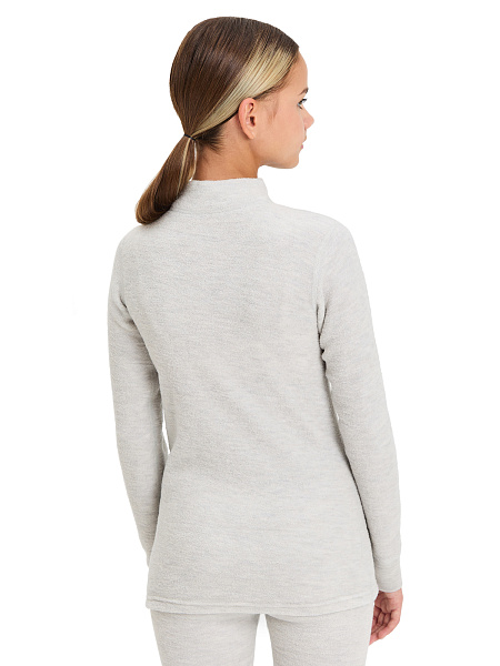 Термобелье фуфайка для девочек - подростков серии "-60°C", цвет жемчуг, фото 2