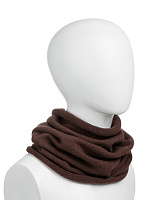 Теплый снуд из шерсти мериносов Шоколад