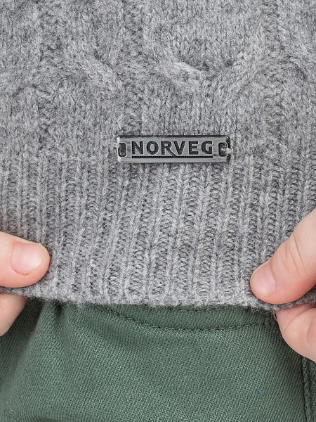 Кофта на молнии Super Fine Merino Wool, фото 6