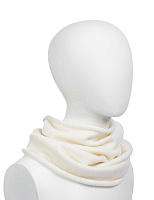 Теплый снуд из шерсти мериносов Белый