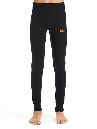 Термобелье кальсоны для мальчиков-подростков серии ACTIVE KIDS, цвет черный, фото 1