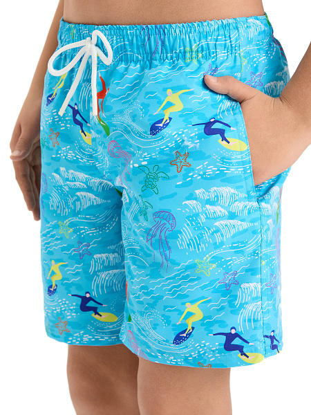 Шорты Swimwear для мальчика-подростка, цвет бирюзовый, фото 5