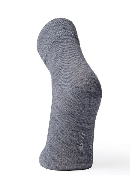 Термоноски детские шерстяные серии MERINO WOOL, цвет серый, фото 3