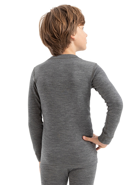 Термофутболка для мальчиков - подростков серии SOFT TEENS, цвет серый, фото 4