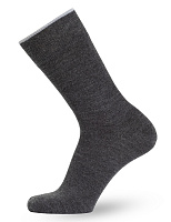 Термоноски мужские для охоты и рыбалки, мембранной обуви серии DRY FEET Серый с голубой полосой