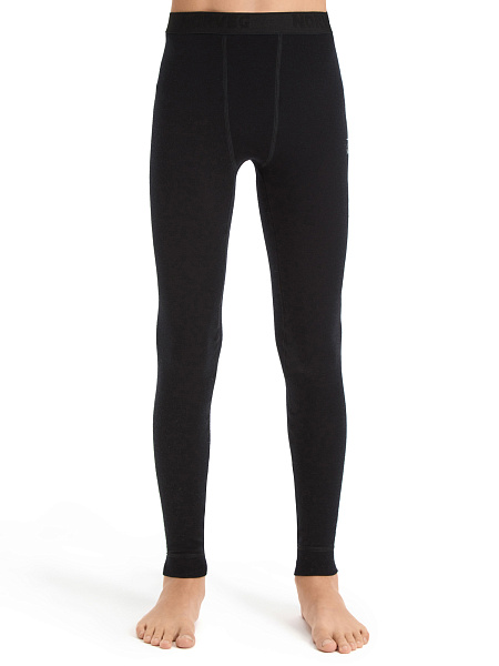 Термобелье кальсоны для мальчиков-подростков серии SOFT. Знак Woolmark, цвет черный, фото 1