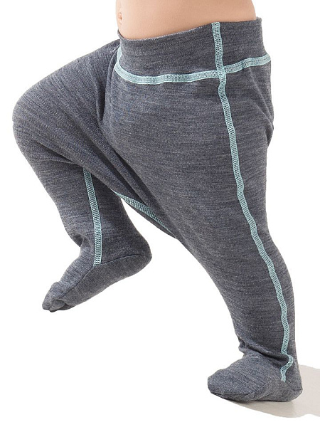 Ползунки детские серии SOFT, цвет серый, фото 4