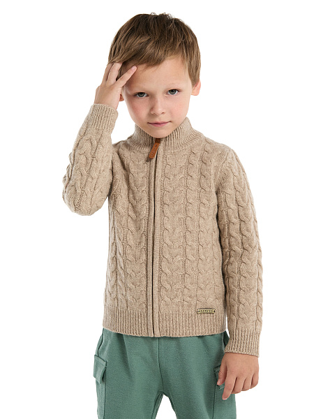 Кофта на молнии Super Fine Merino Wool, фото 1