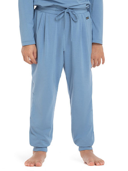 Джоггеры серии Bamboo для девочки, цвет лаванда, фото 2