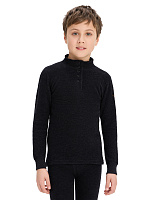 Термобелье фуфайка детская для мальчиков серии "-60°C" Антрацит