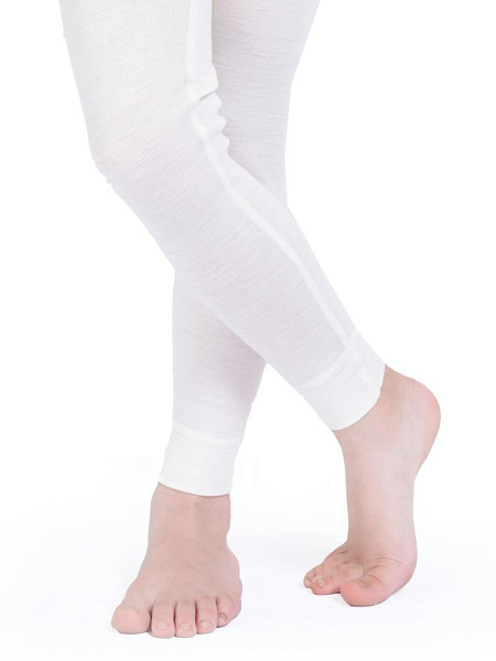 Термолеггинсы детские для девочек серии SOFT, цвет молочный, фото 4