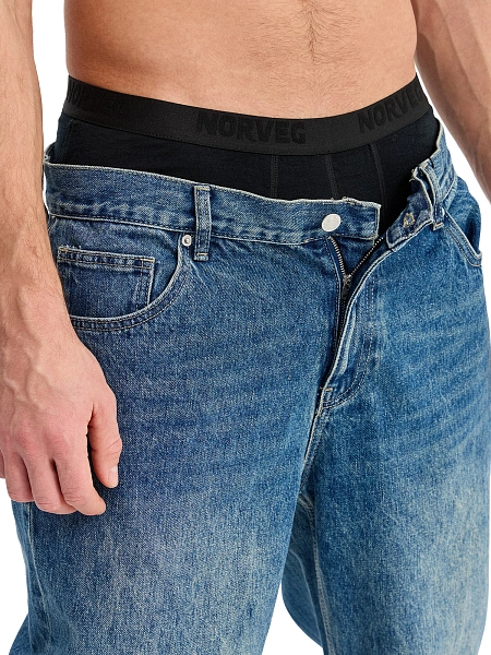 Термобелье боксеры мужские серии SOFT. Размер XL-XXL, цвет черный, фото 6