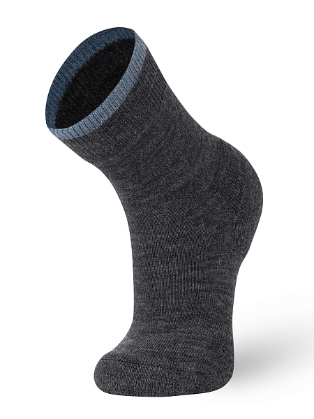 Термоноски детские серии Thermo-Heat, цвет темно-серый меланж, фото 2