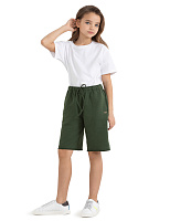 Шорты детские для девочек Cotton Олива