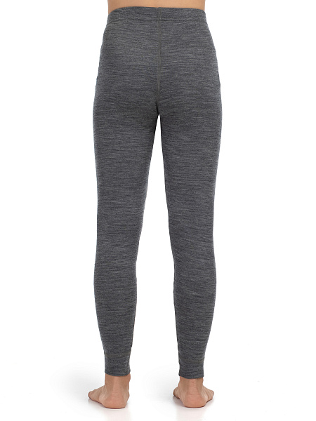 Термолеггинсы детские для девочек серии SOFT, цвет серый меланж, фото 3