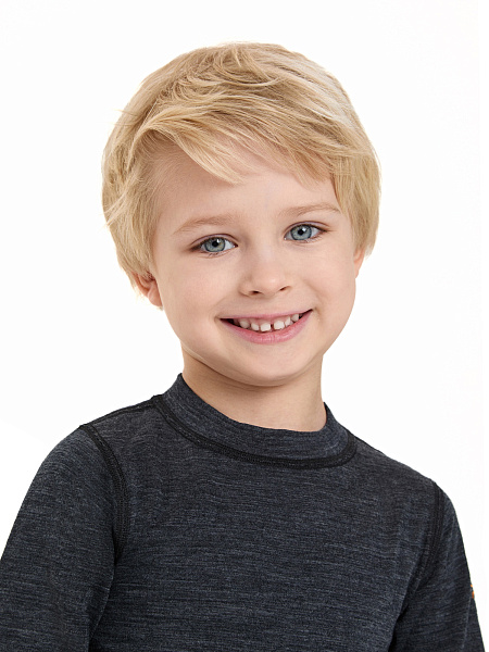 Термофутболка для мальчиков с длинным рукавом серии ACTIVE KIDS, двухслойное термобелье, фото 4