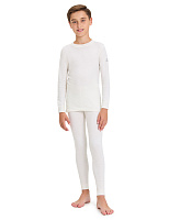 SOFT Комплект термобелья для мальчиков-подростков Молочный