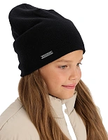 Шапка из 100% шерсти мериносов Черный