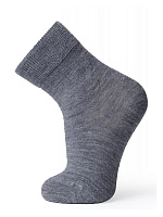 Термоноски детские шерстяные серии MERINO WOOL Серый