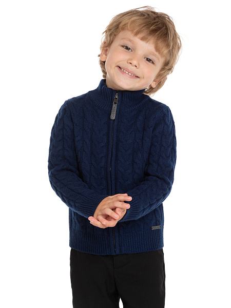 Кофта на молнии Super Fine Merino Wool, фото 1